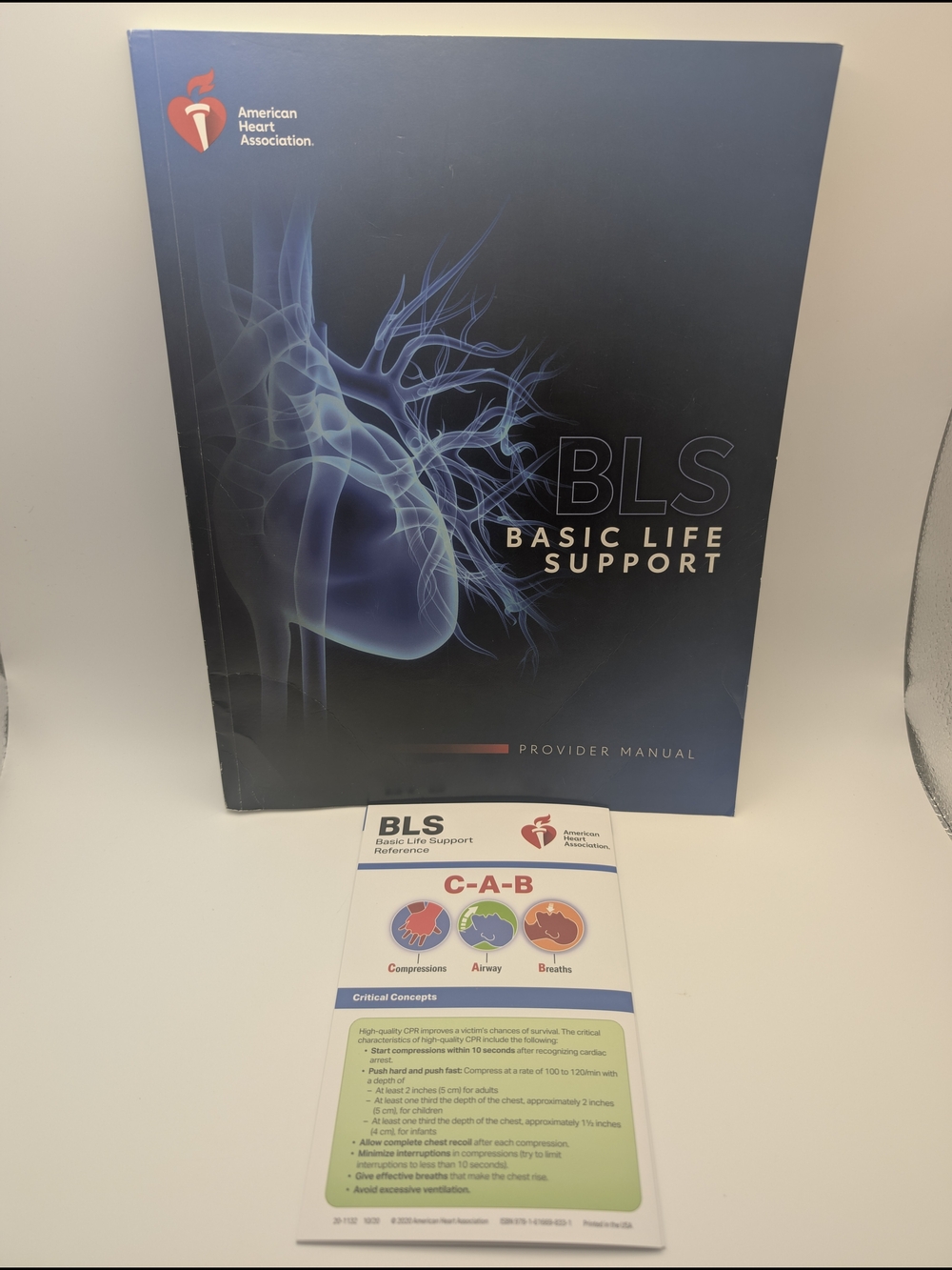 BLS Basic Life Support Provider Manual - Blue
